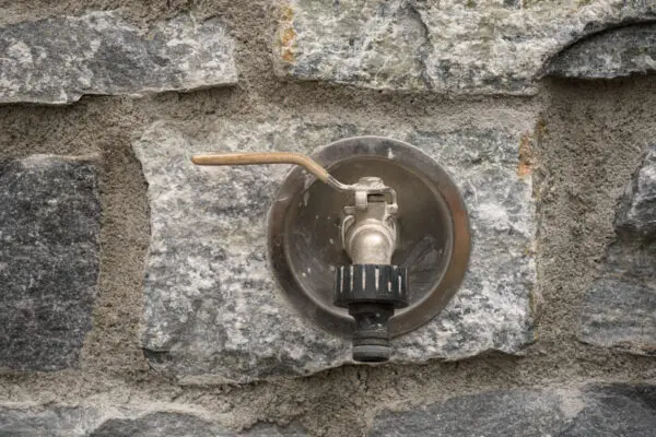 Detail Muur Rocks Blauw