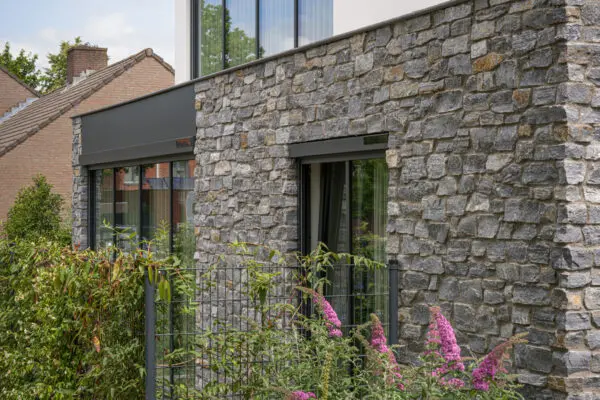 Gevelbekleding Rocks blauw moderne woning