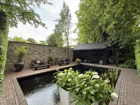 Tuinmuur met Geopietra Steenstrips