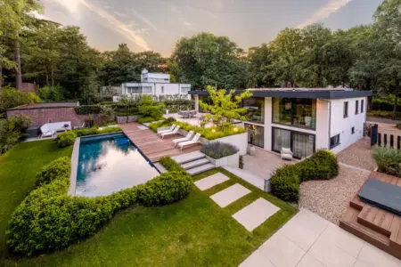 Overzicht luxe Villa Apeldoorn