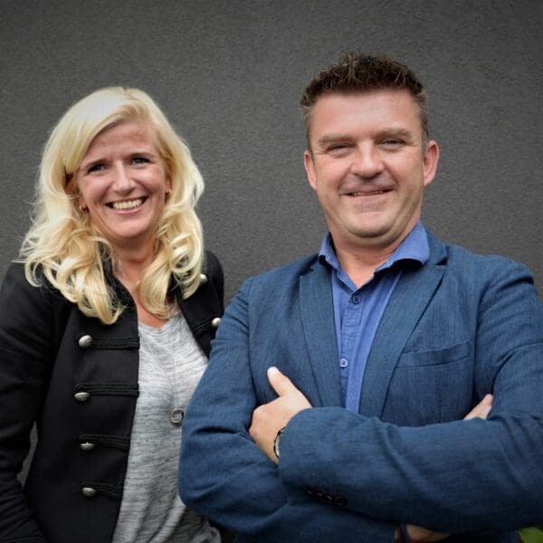 Directeur Stefan van Strien van Strikolith en Claudia Koppenhagen, Projectadviseur.