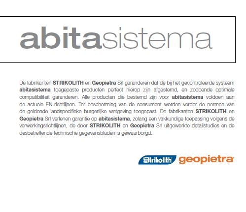Strikotherm Isolatie in combinatie met Steenstrips van Geopietra - duurzaam bouwen.