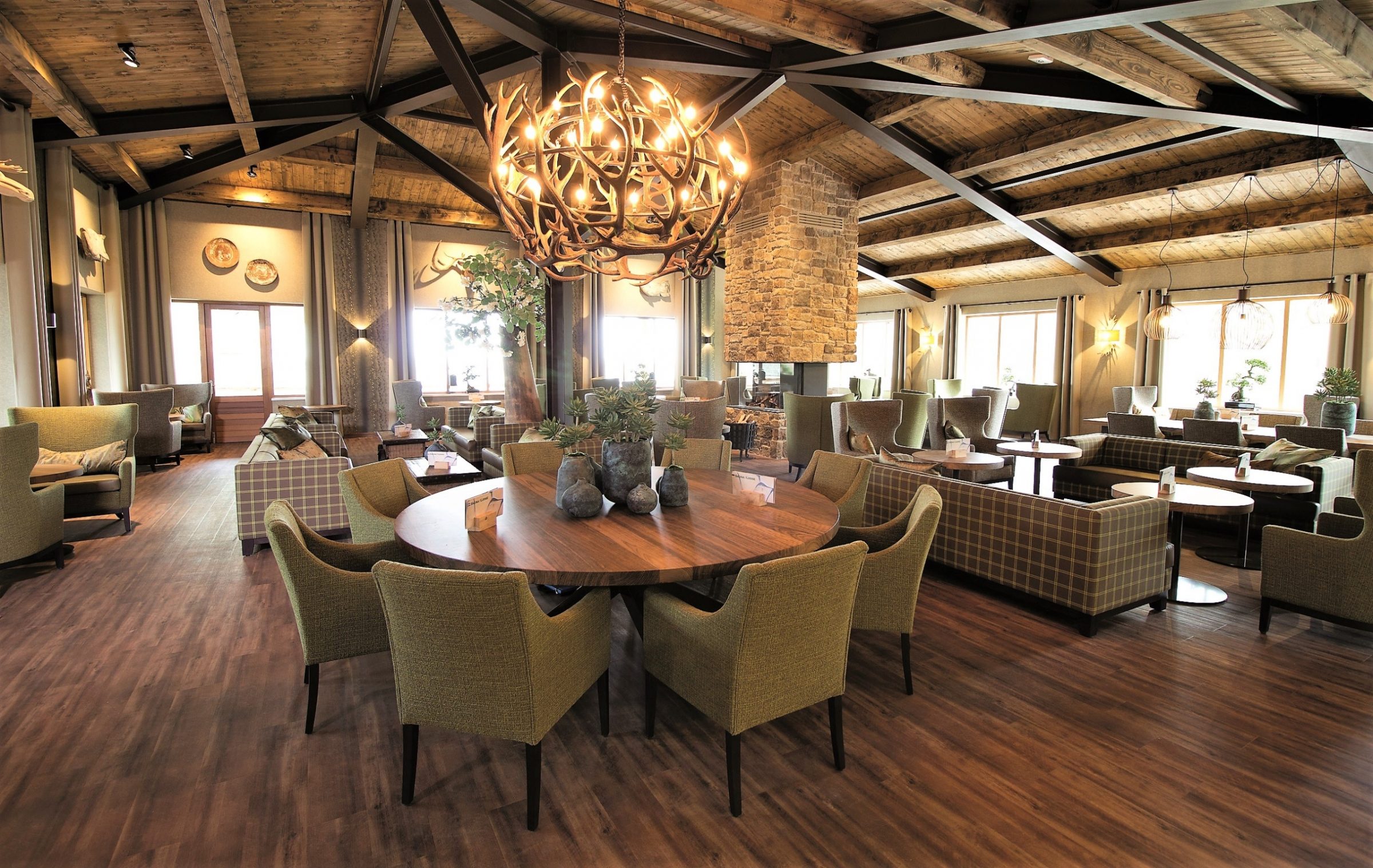 Fontana Resort Steenstrips haard.