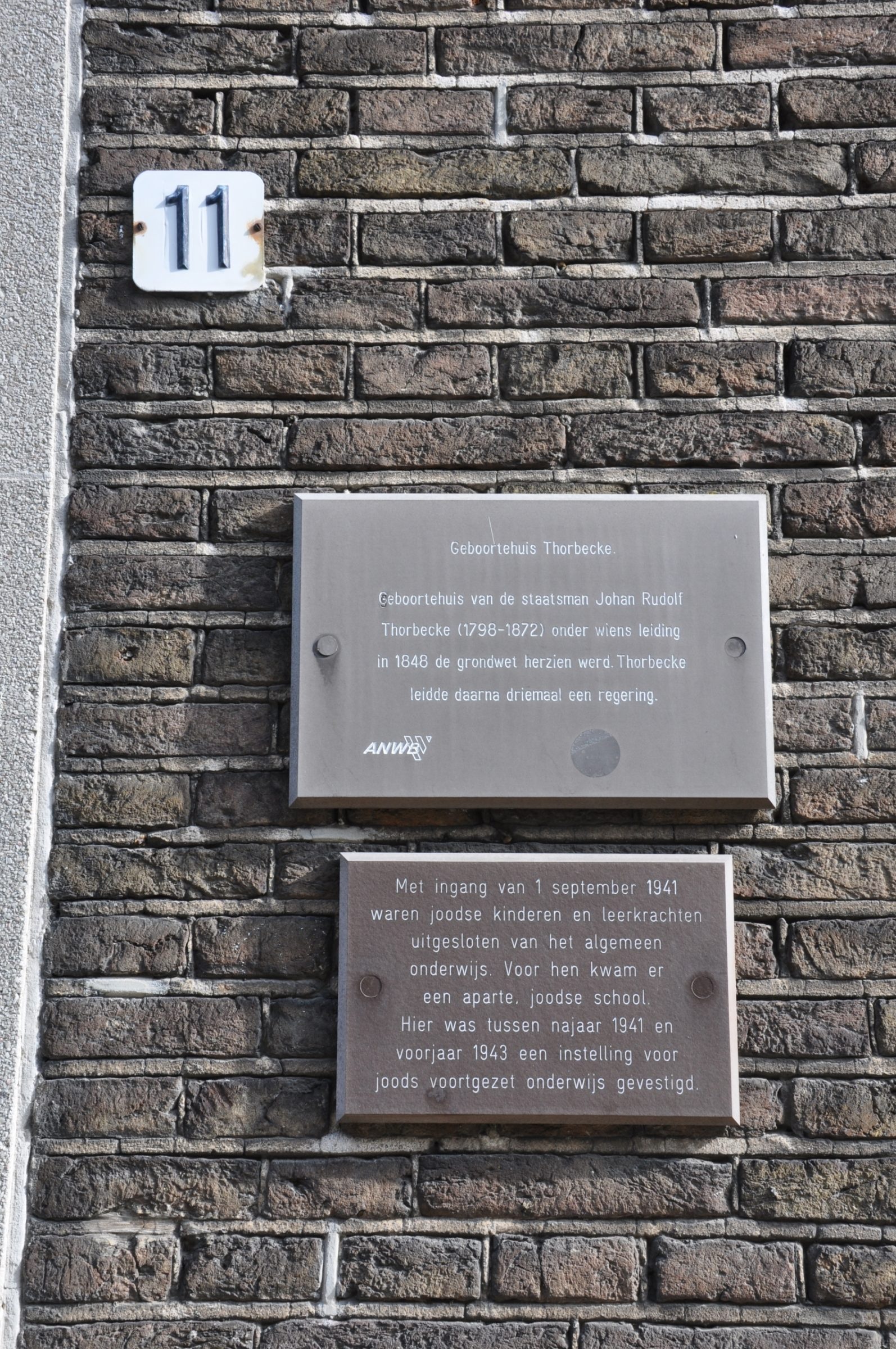 Geboortehuis Thorbecke.