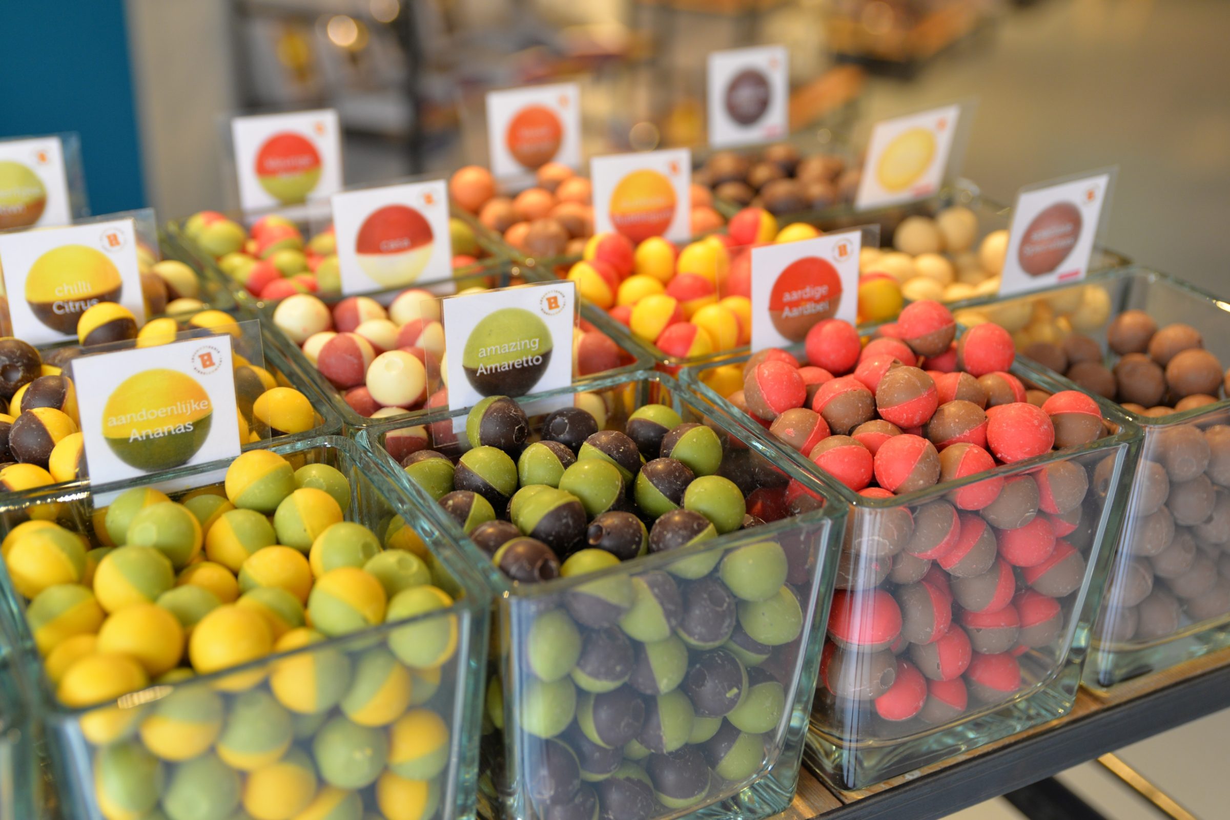 Heerlijke gevulde chocola!