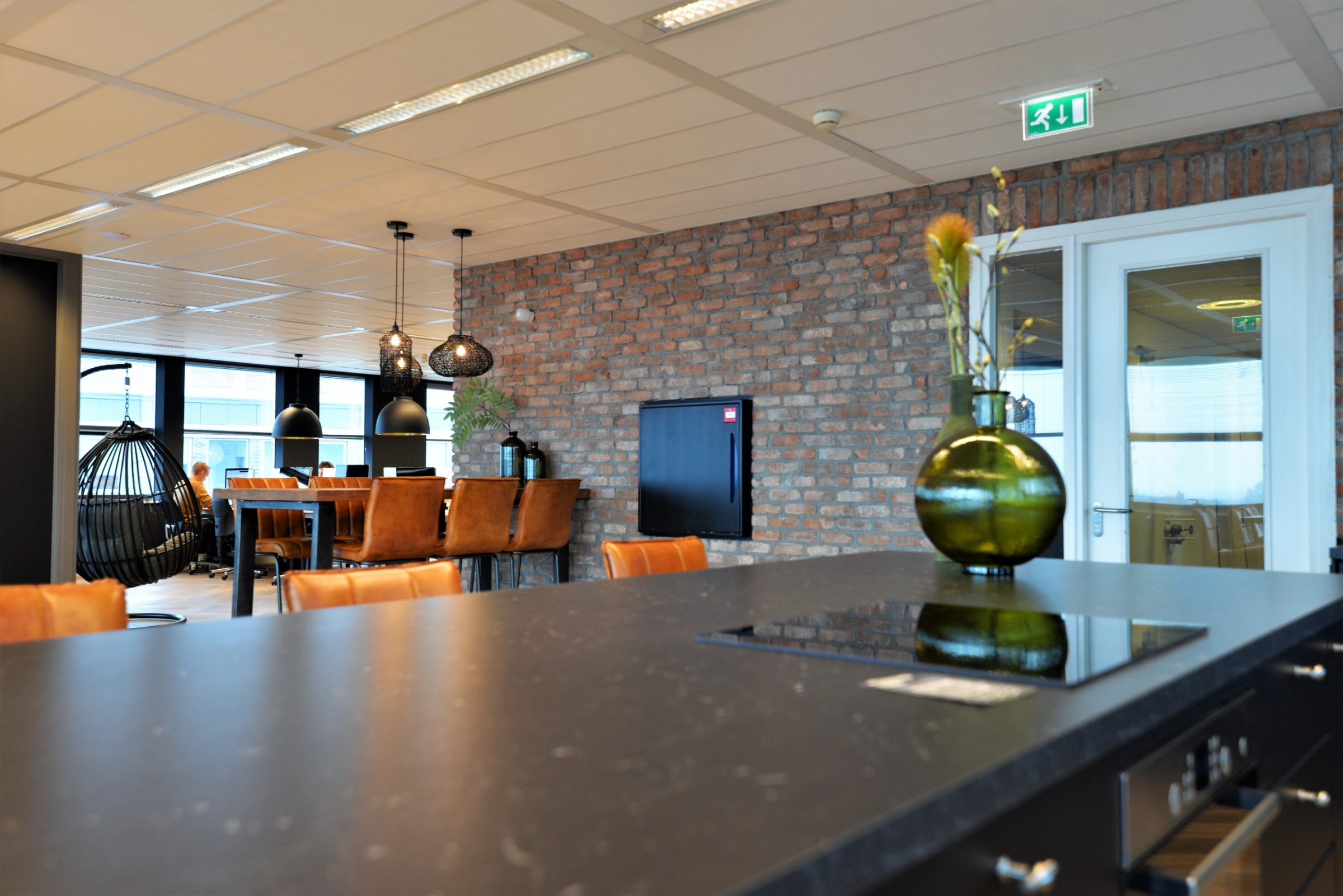 Industriële muur