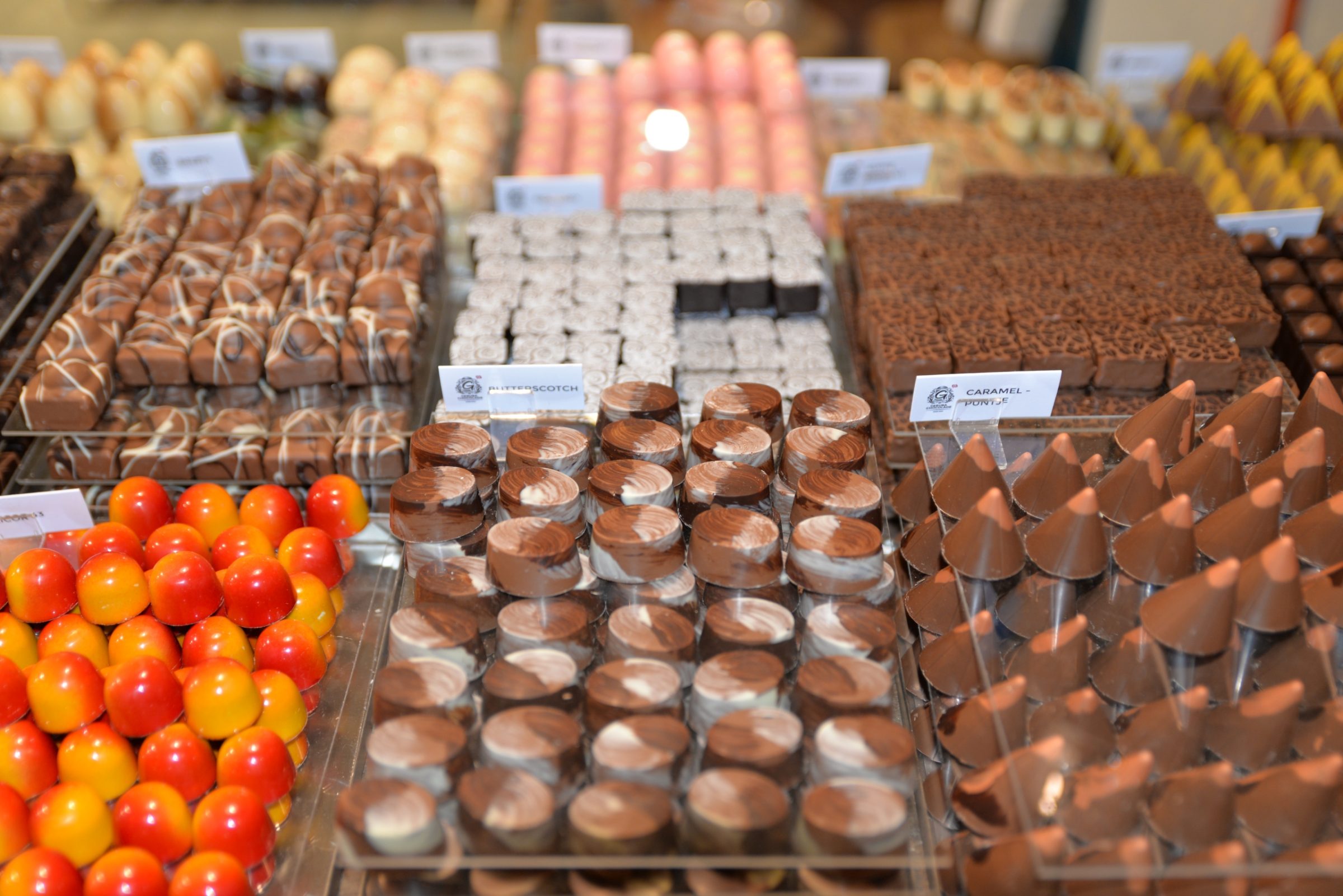 Heerlijke chocola, verkrijgbaar bij Chocolodge.