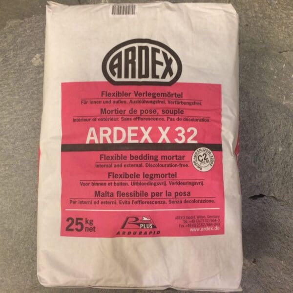 Zak Ardex X32 lijm.