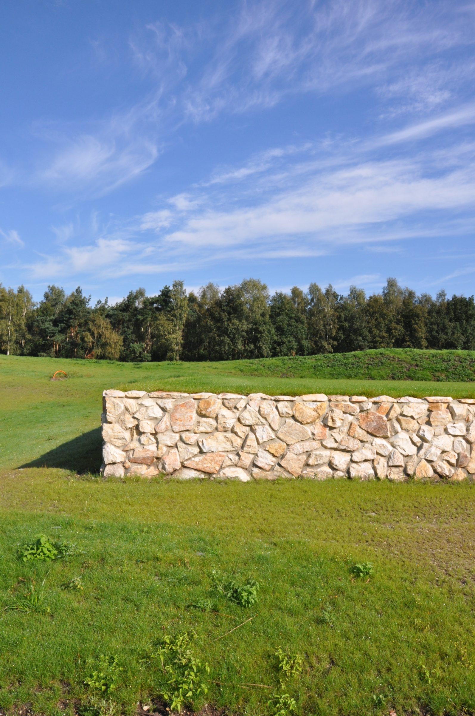 Keermuur van Natuurstenen.