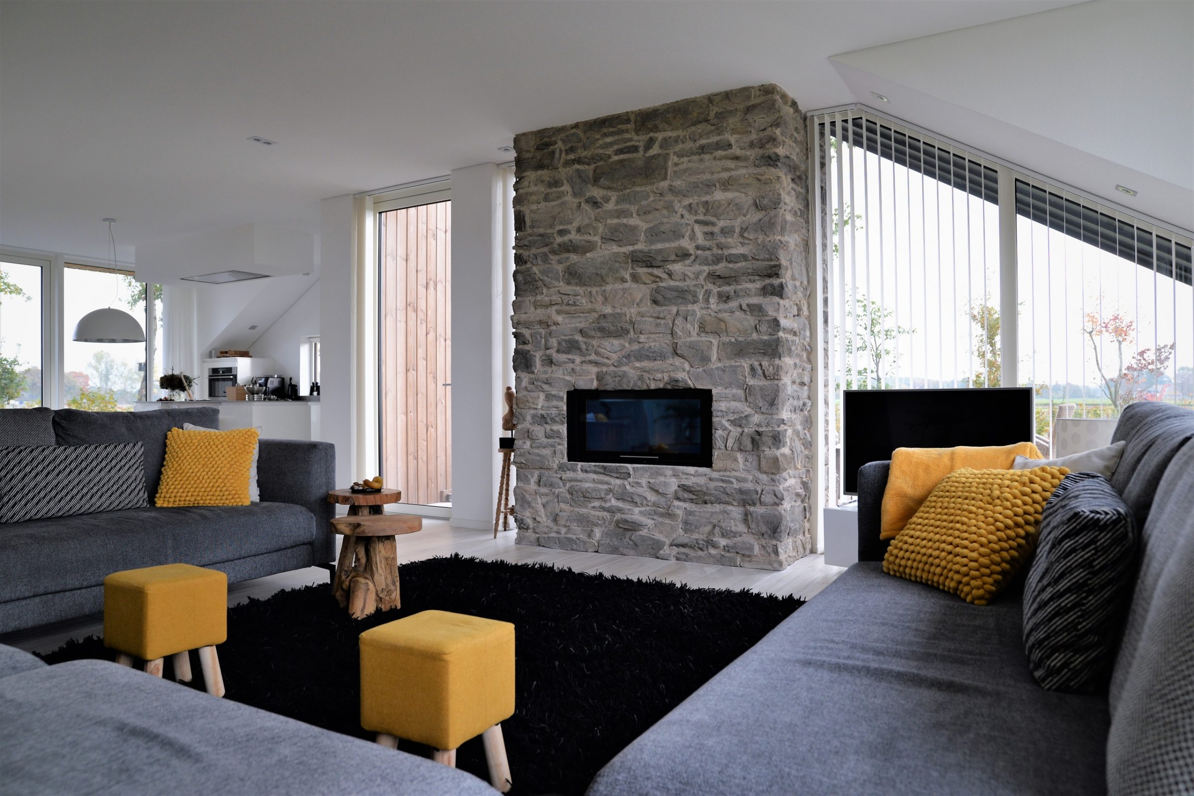 Cascata Steenstrips, modern wonen.