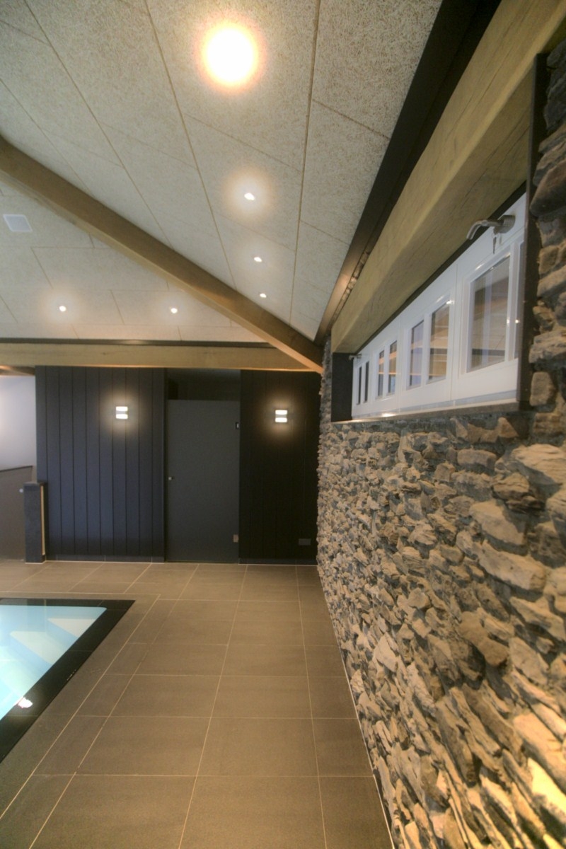 Binnenzwambad. Wandbekleding Blumone. realisatie Roordink Architecten.