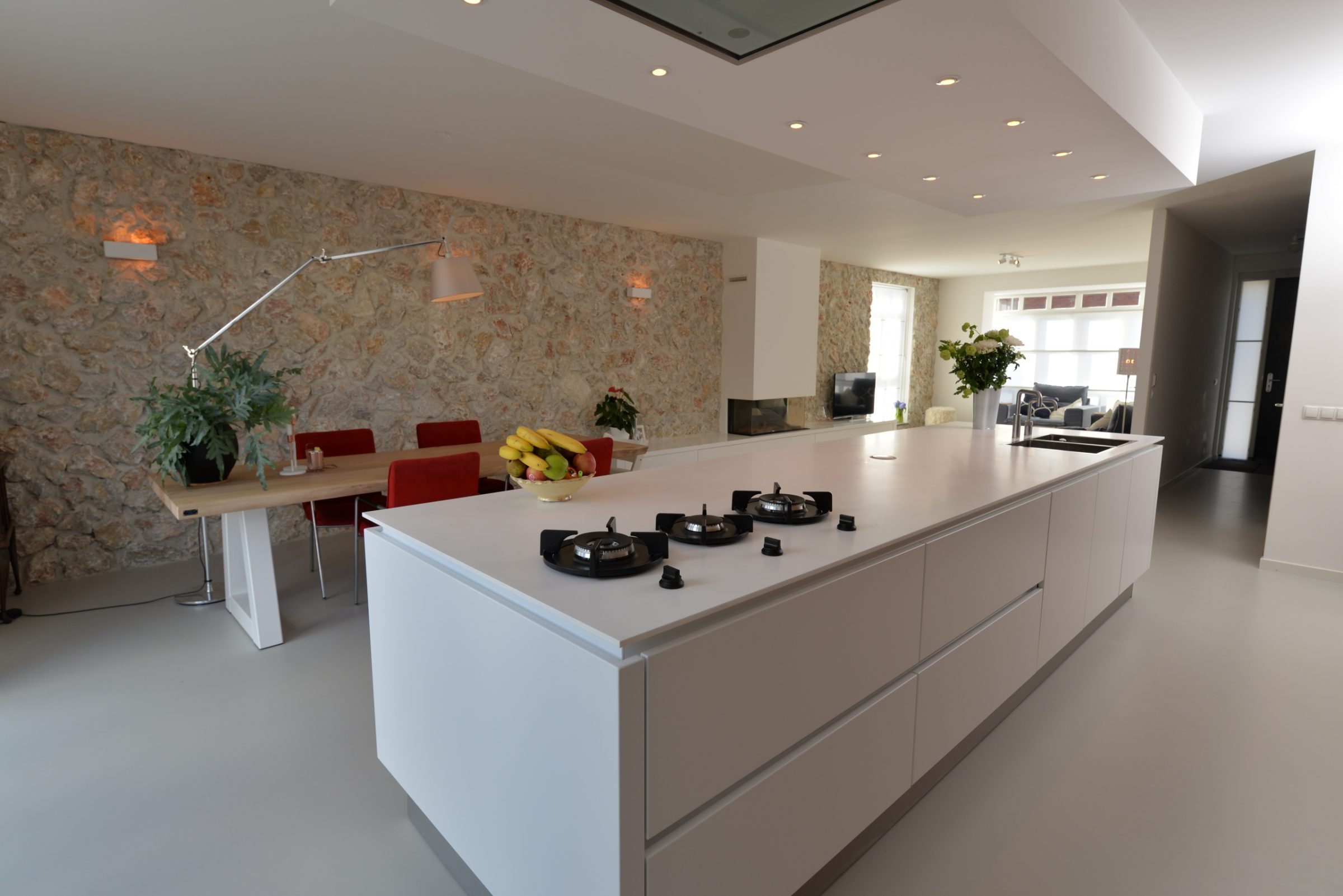 Sfeervolle wandbekleding. Type Rocks Grey.