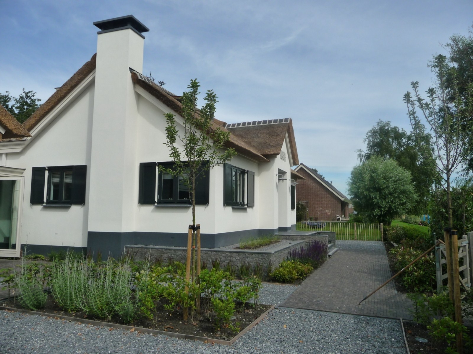 Woning Oscar en Nicoline. Buiten aanzicht.