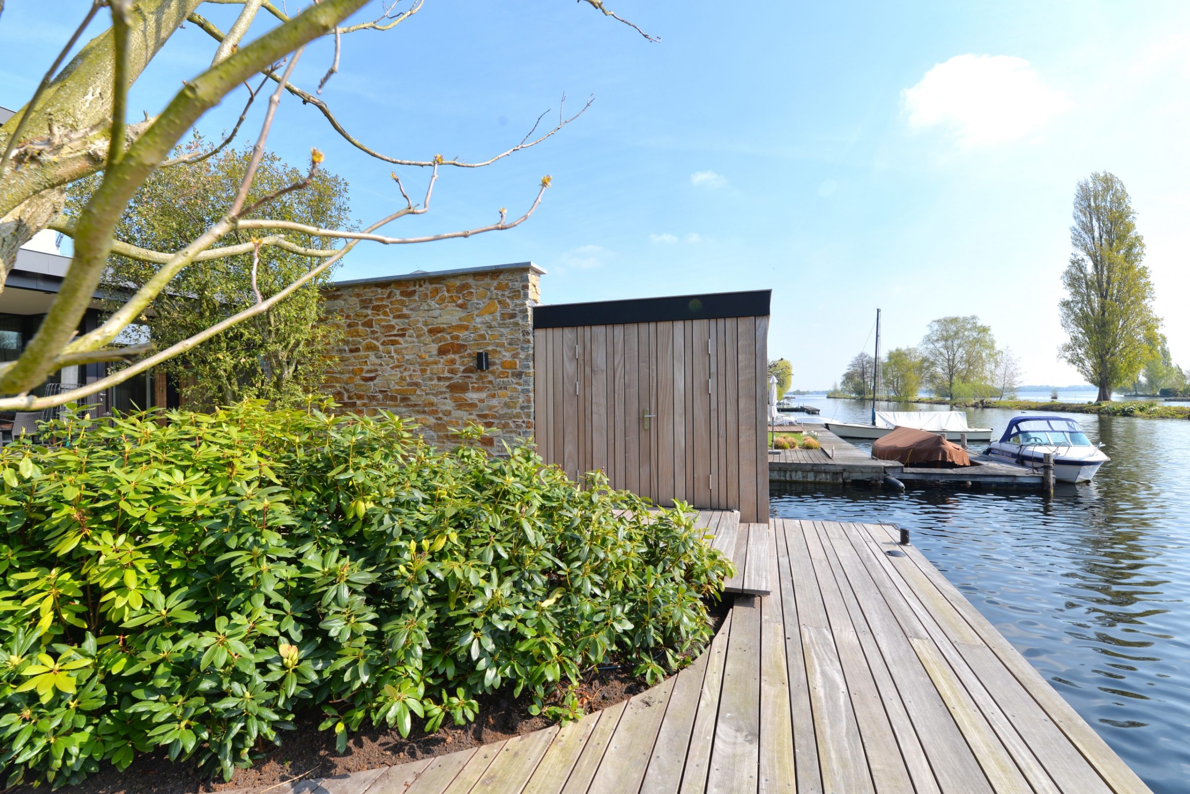 Tuinmuur met Rocks Brons Rustiek.