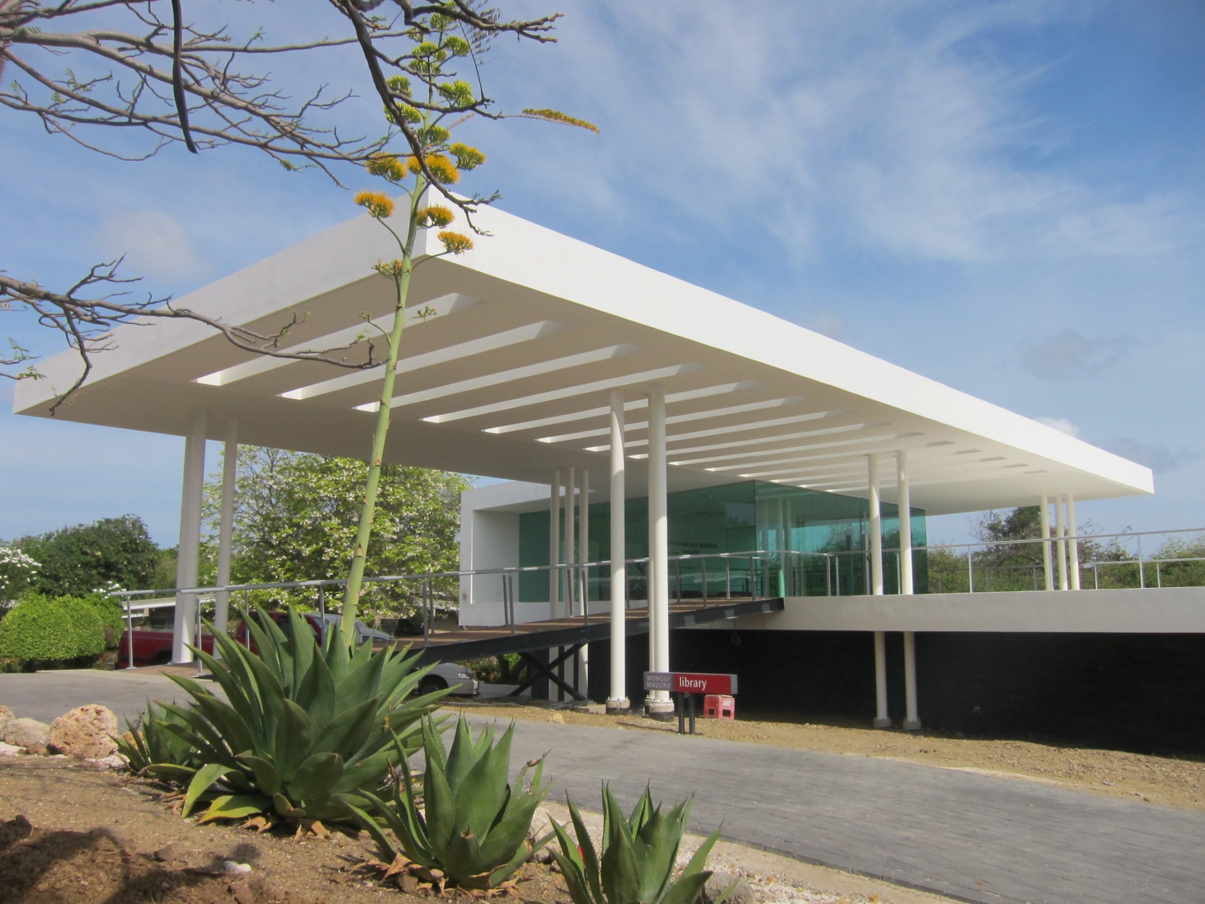 Landhuis Mongui Maduro te Curacao.