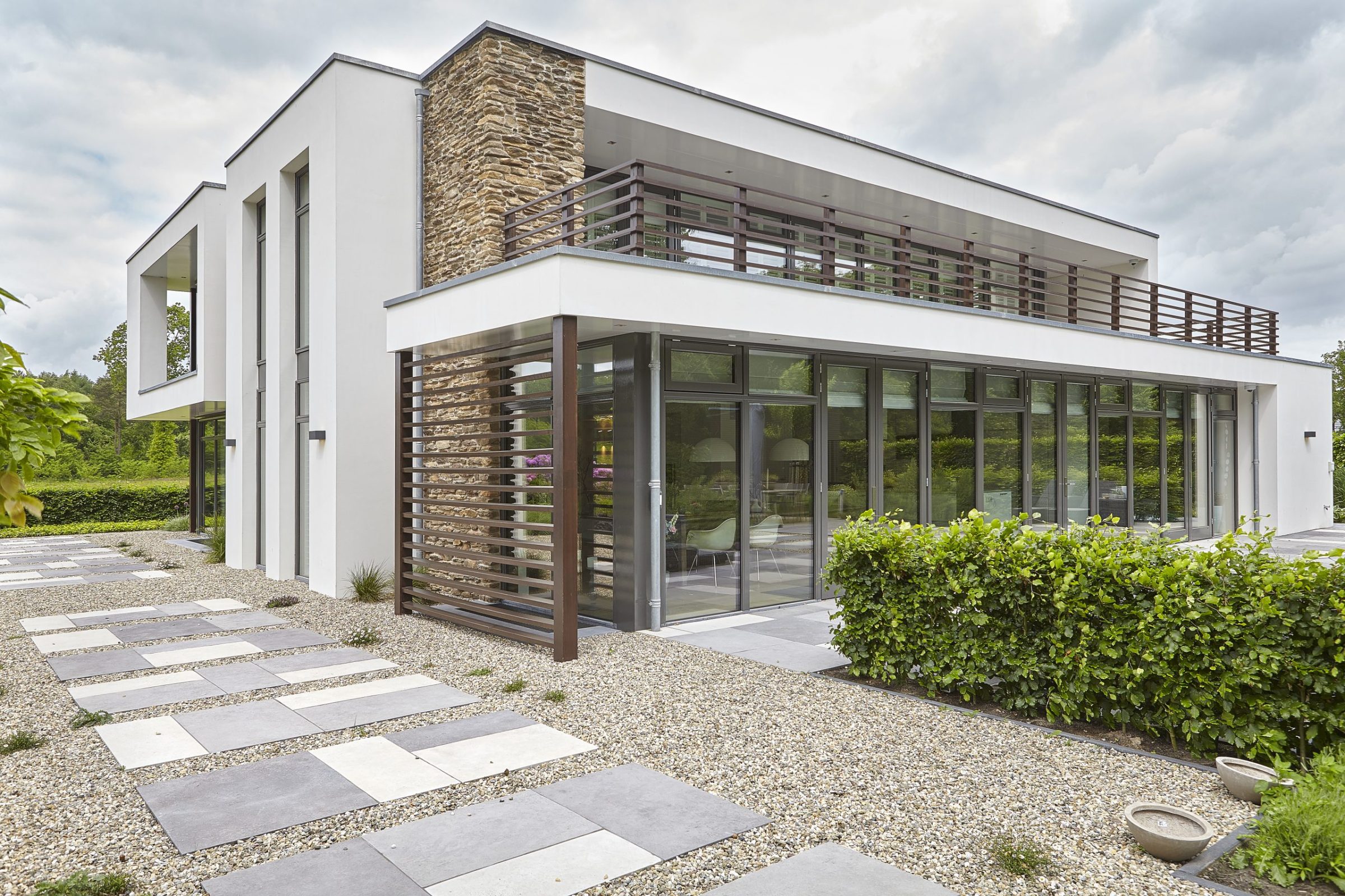 Villa met Steenstrips, Fotografie Dré Wouters, The Art of Living magazine