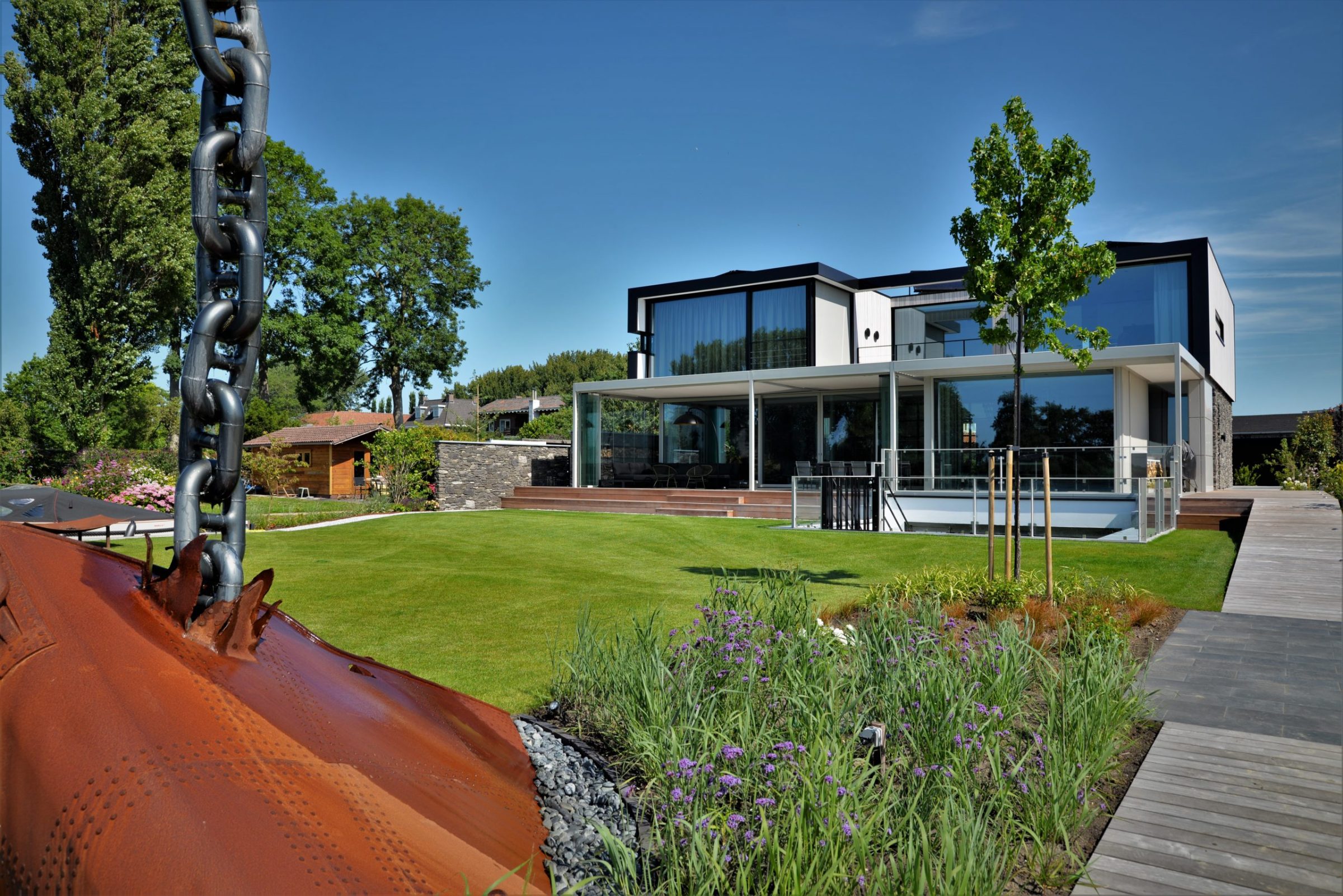 Stijlvolle woning door architect Pieter van Dam.