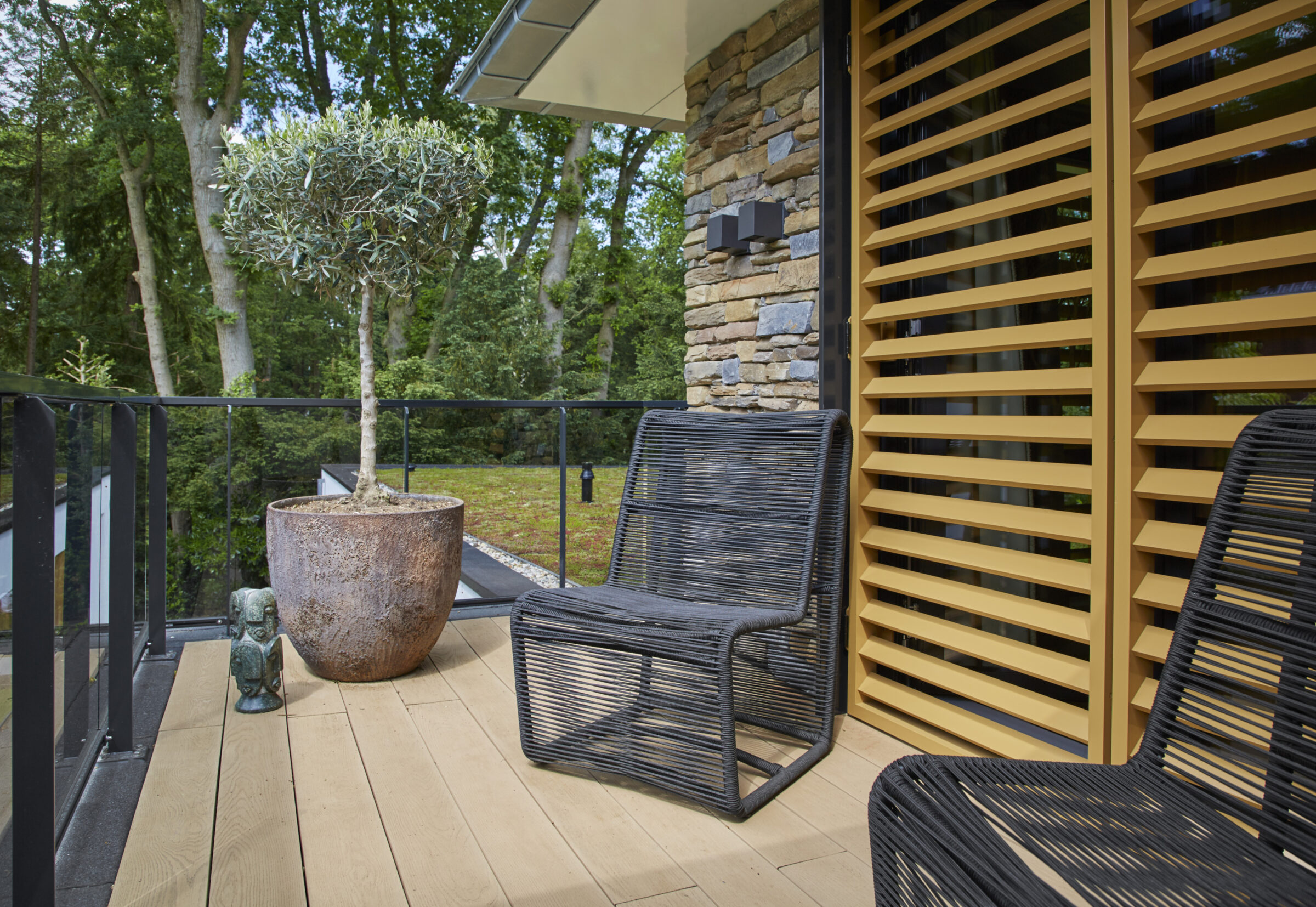 Wand met Steenstrips Moderno. Copyright The Art of Living Magazine – Fotografie: Dré Wouters