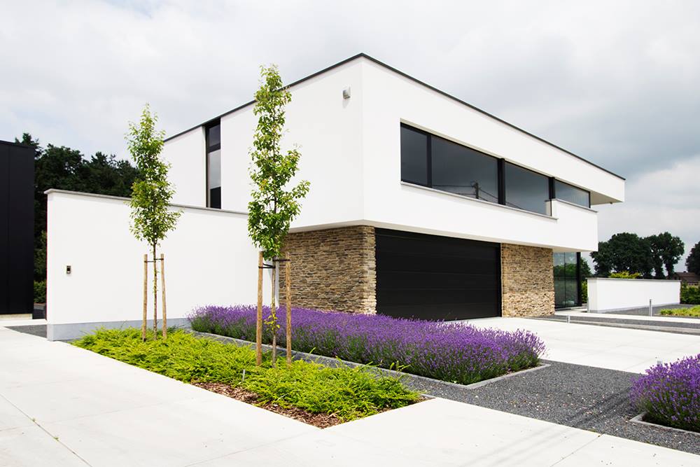 Gevelbekleding met Steenstrips, Architect Heyens Jo