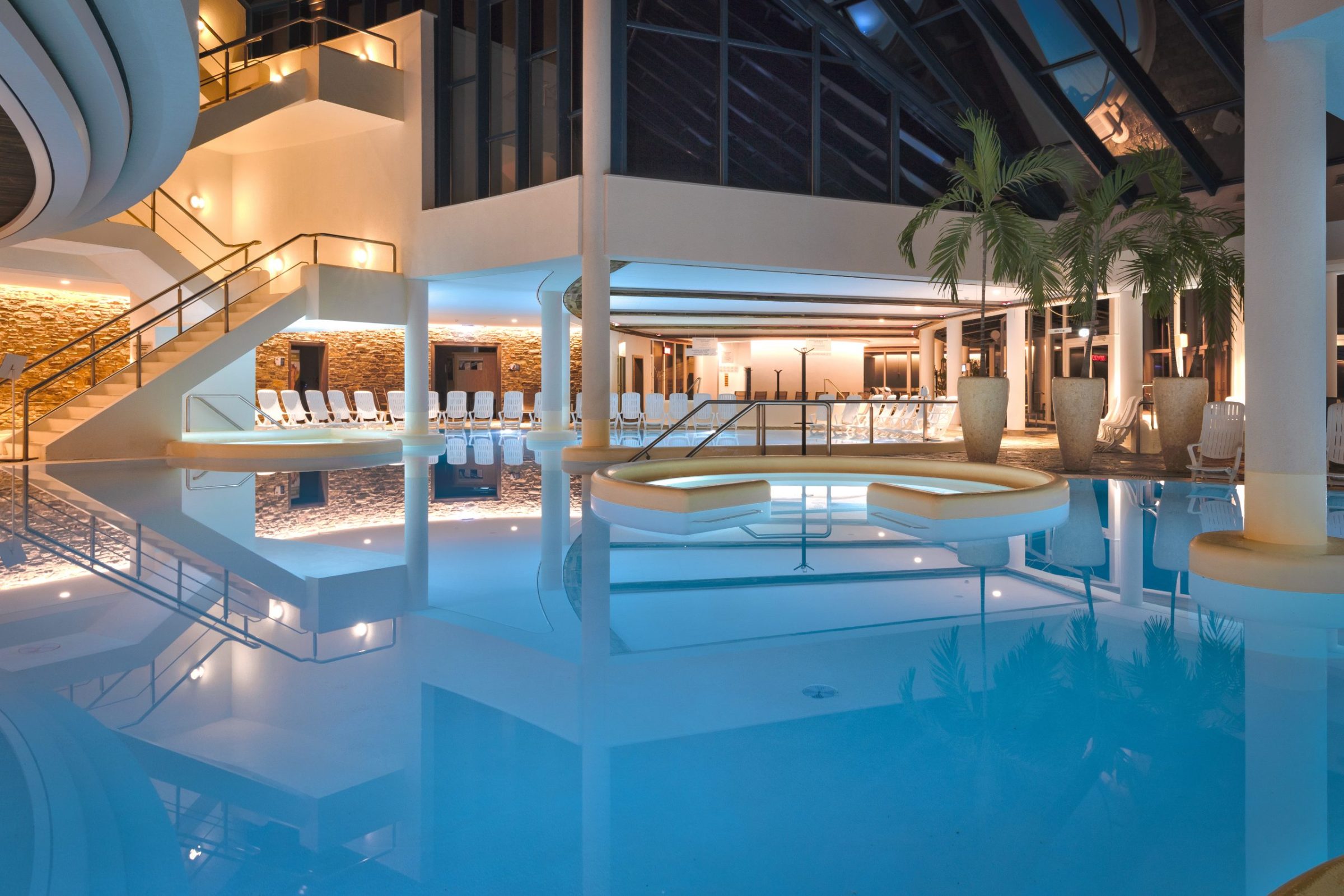 Wellness hotel met Steenstrips