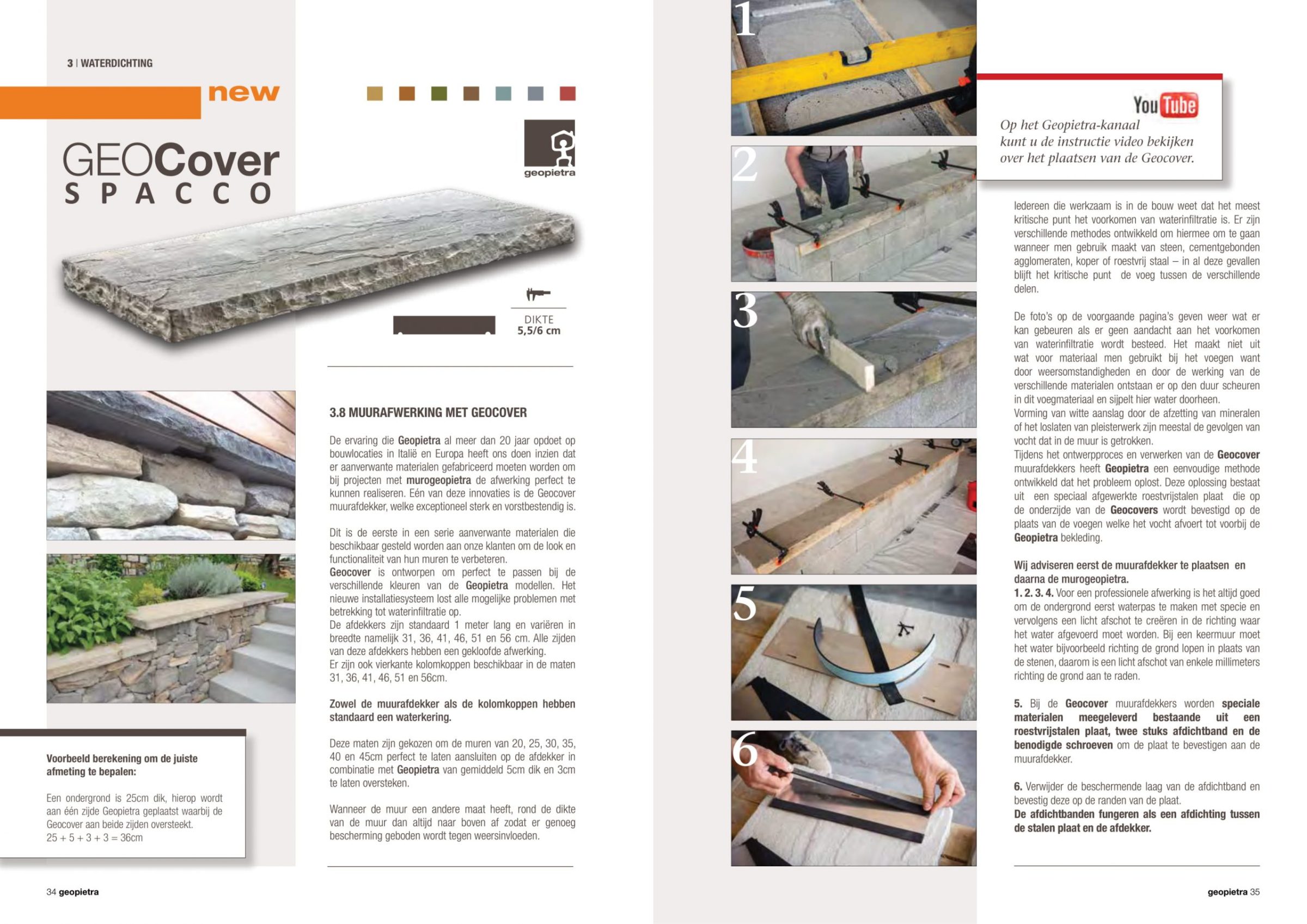 Geocover, 5 kleuren leverbaar