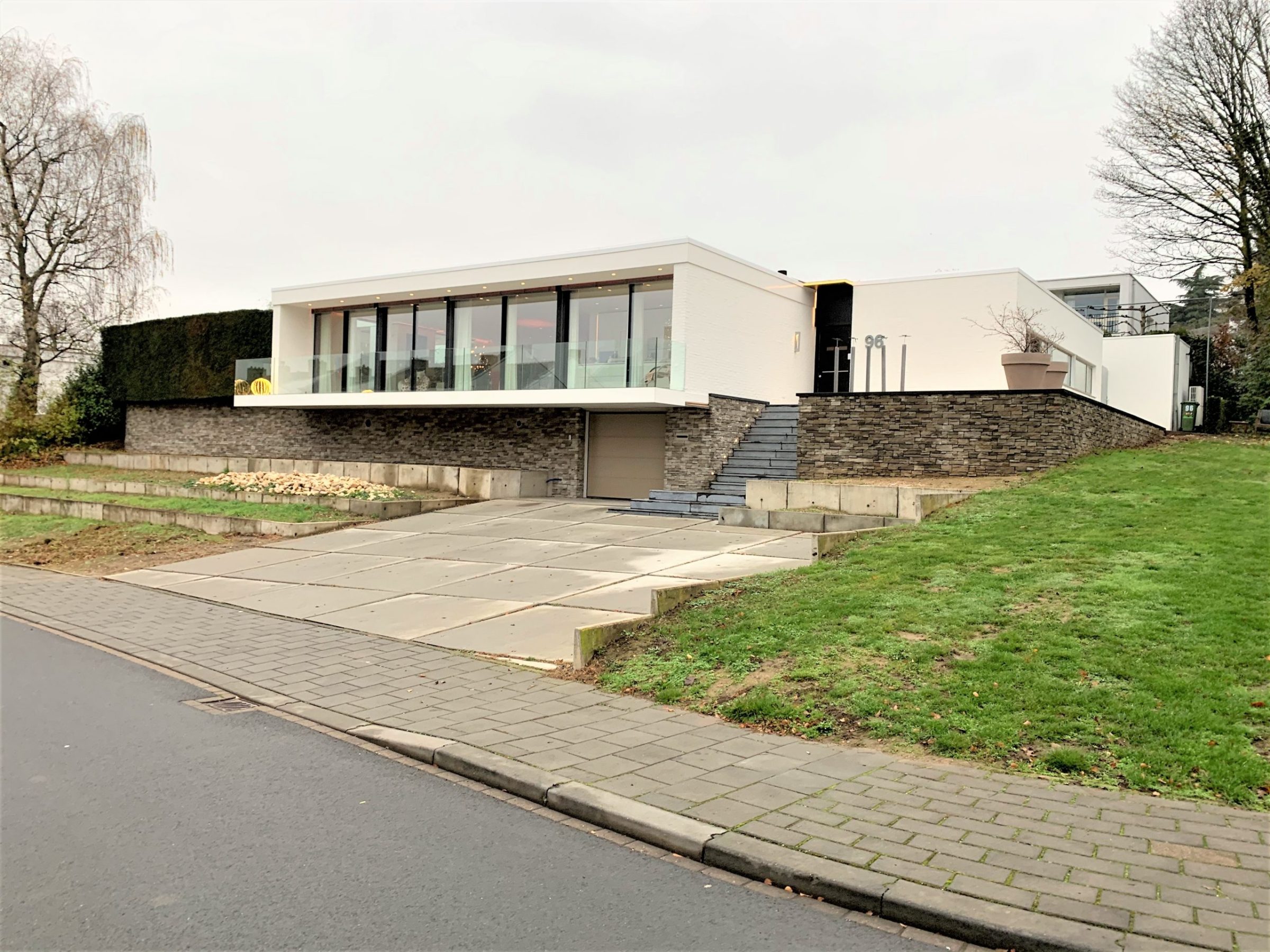 Moderne woning met Montepanel Steenstrips