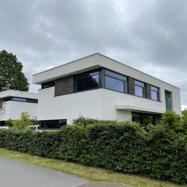 Kubistische villa met Steenstrips | Architect Kuiper Compagnons Rotterdam