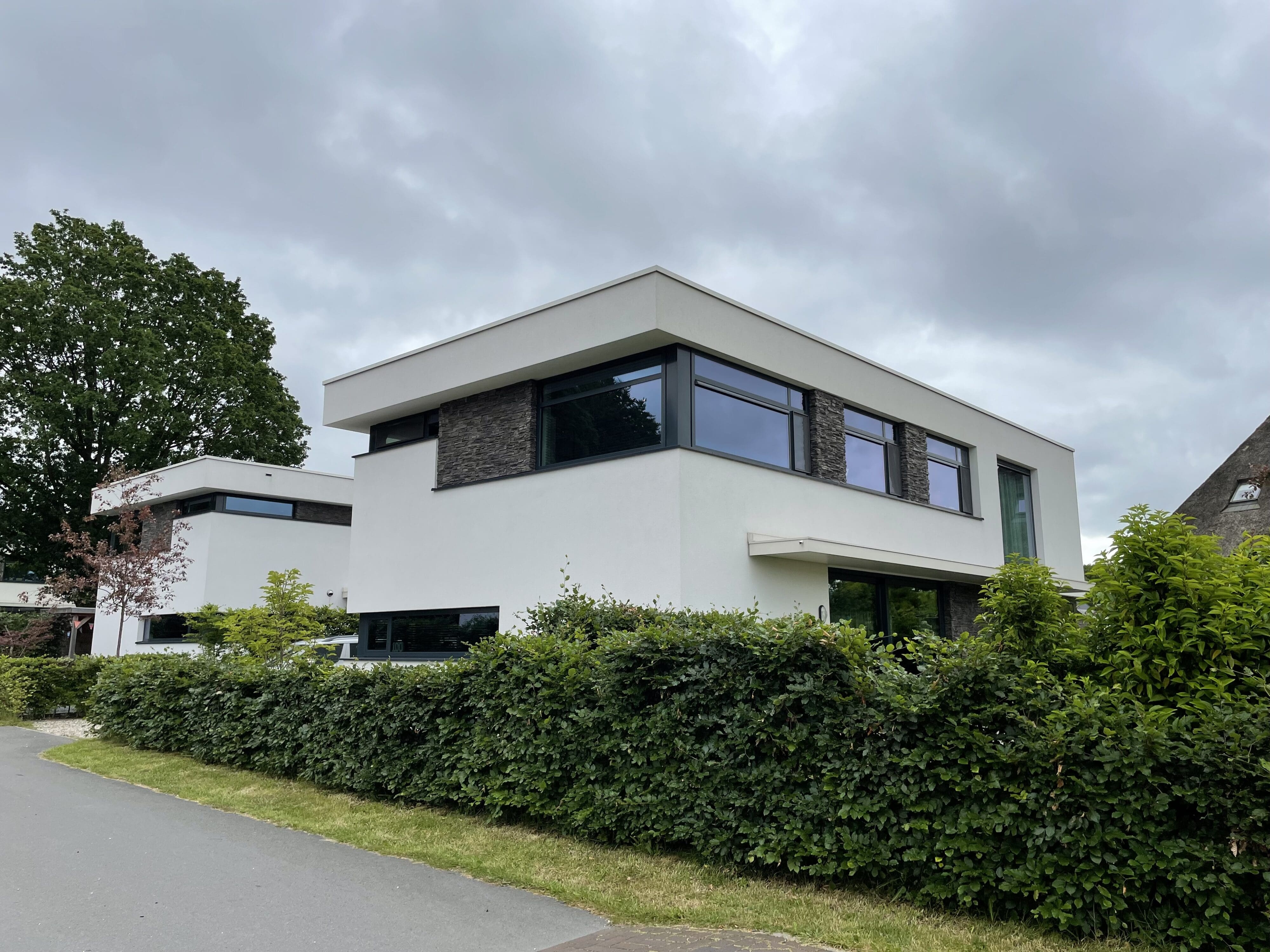 Kubistische villa met Steenstrips | Architect Kuiper Compagnons Rotterdam