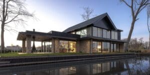 Moderne woning met Steenstrips | DENOLDERVLEUGELS Architects & Associates