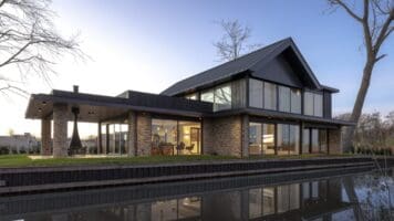 Moderne woning met Steenstrips | DENOLDERVLEUGELS Architects & Associates