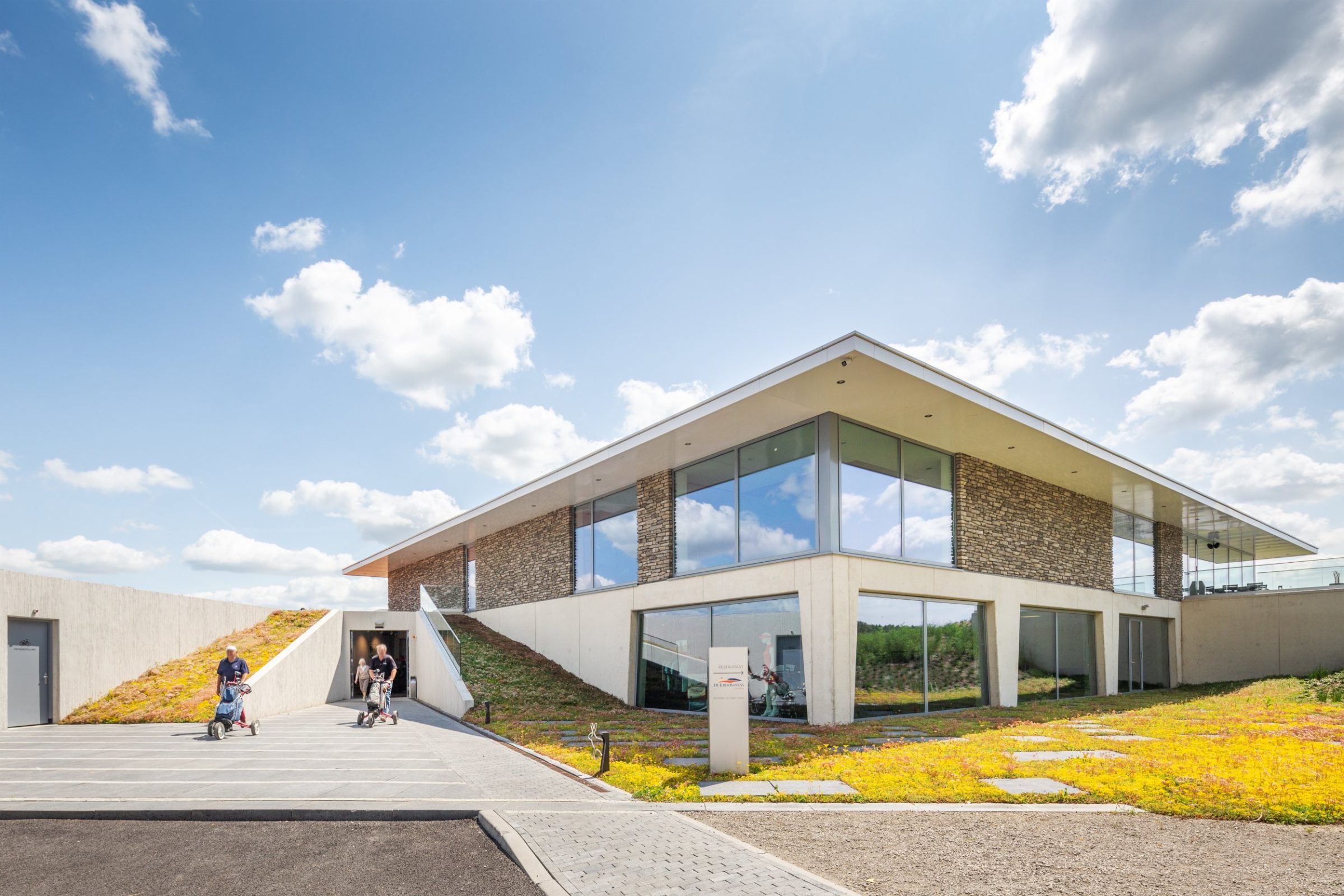 Golfclub met Steenstrips De Kroonprins te Vianen