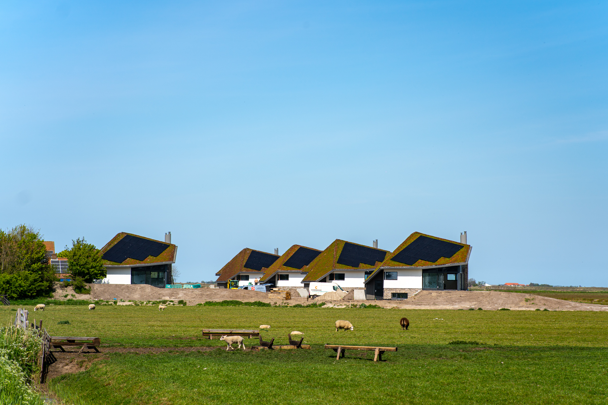 Natuurvilla's met Geopietra Steenstrips | Foto’s gemaakt door Aannemingsbedrijf Dozy B.V.