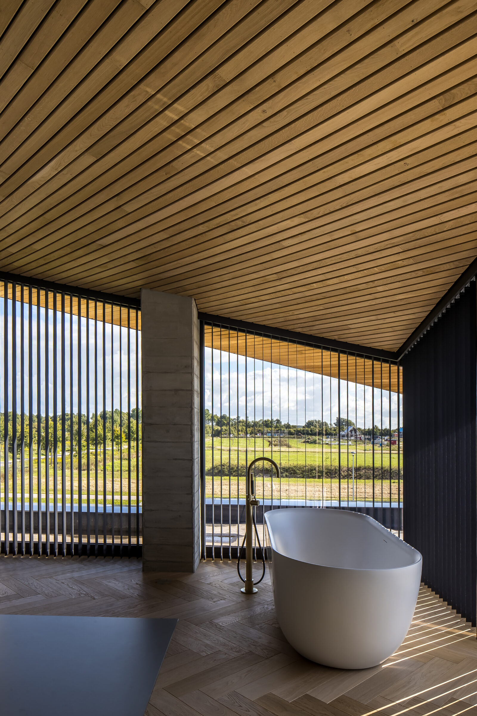 Architect: Bob Manders | Fotografie: Cafeine - villa met wandbekleding zonder voeg