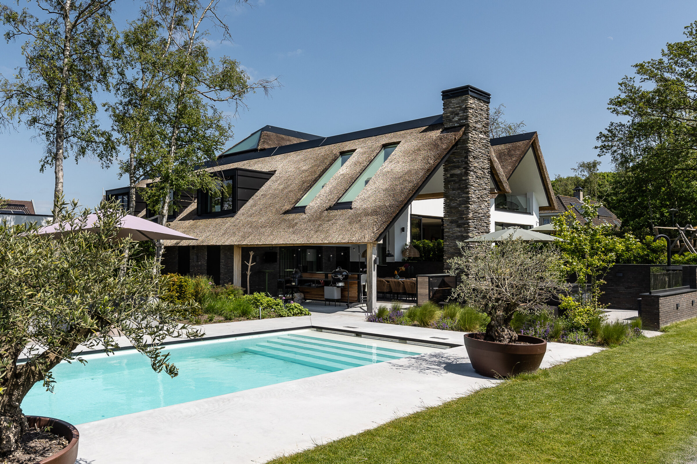 Exclusieve haard met Steenstrips | Copyright The Art of Living Magazine – Fotografie: StudioZedd