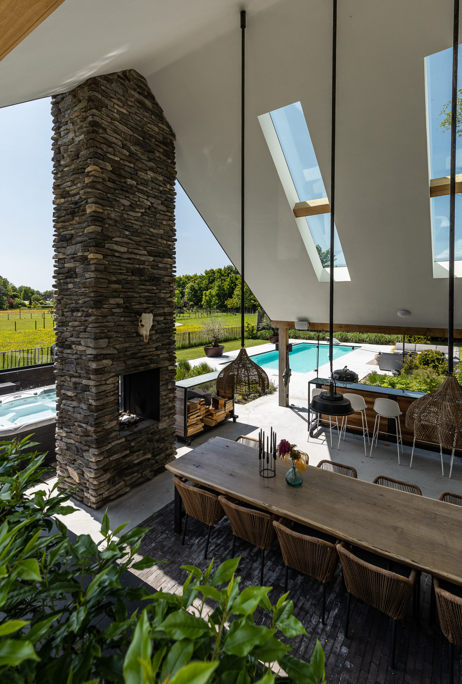 Openhaard met Natuursteen | Copyright The Art of Living Magazine – Fotografie: StudioZedd