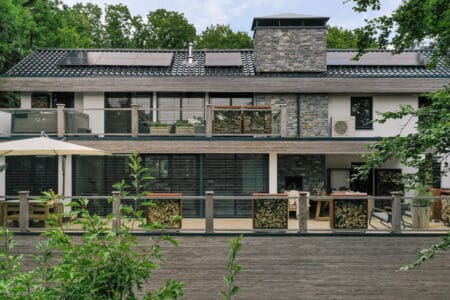 Buitenmuren met Rocks