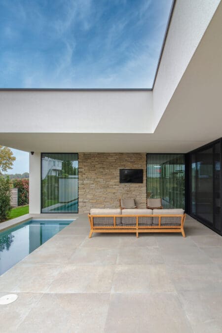 Copyright: Gevelbepleistering Lauritano Architect: Bijnens Kellens -