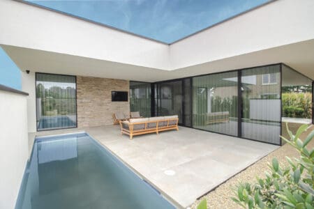 Copyright: Gevelbepleistering Lauritano Architect: Bijnens Kellens -